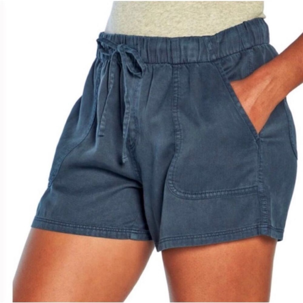 GAP pull-on tencel blue shorts
